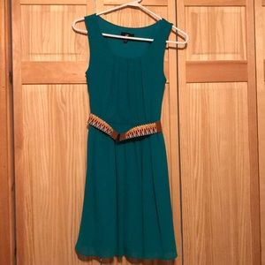 Medium shade blue dress!!